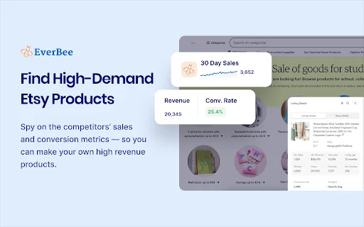 Download EverBee Terbaru – Riset Produk & SEO Etsy Terbaik - Screenshot 1