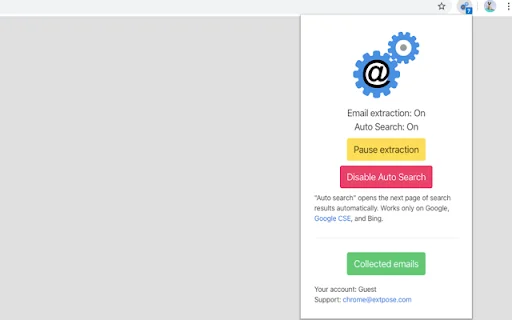Email Extract – Alat Ekstraksi Email Terbaik & Gratis 2025 - Screenshot 1
