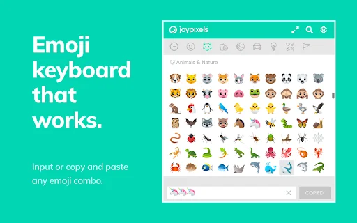Download Emoji Keyboard by JoyPixels – Emoji Unicode 16 Gratis - Screenshot 1