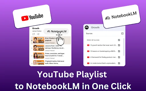 YouTube to NotebookLM: Ekstensi AI Terbaik untuk Ringkasan Video - Screenshot 3