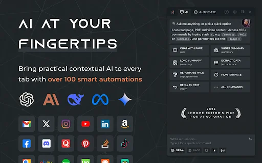 Download HARPA AI Terbaru – Asisten AI Gratis di Browser Anda - Screenshot 1