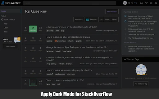 Download Super Dark Mode Terbaru – Tema Gelap Gratis - Screenshot 3