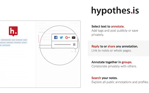 Download Hypothesis Terbaru – Annotasi Web & PDF Gratis - Screenshot 3