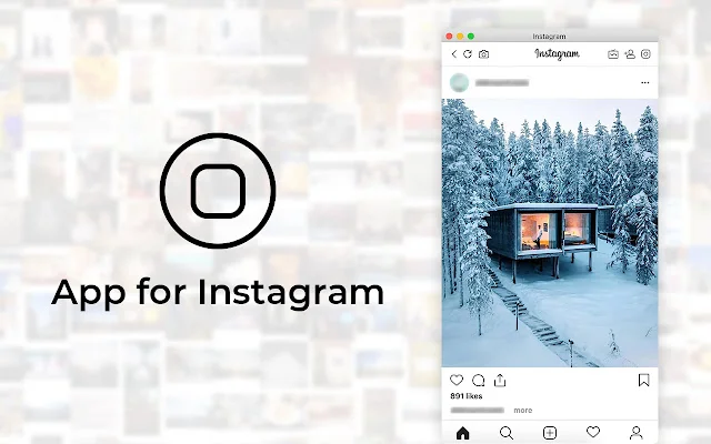 App for Instagram with DM Terbaru – Akses Instagram di PC - Screenshot 1