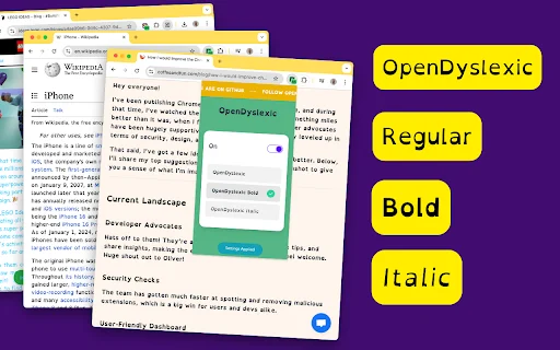 Download OpenDyslexic for Chrome – Font Ramah Disleksia Gratis - Screenshot 2