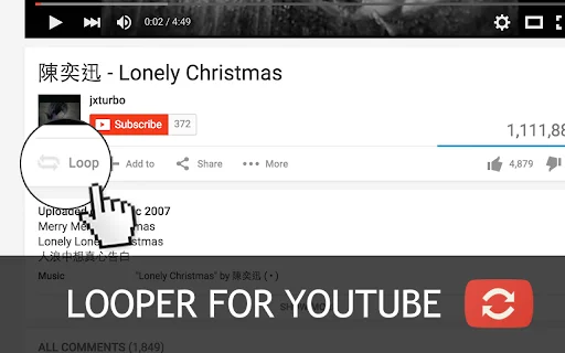 Looper for YouTube Terbaru – Putar Ulang Video Otomatis Gratis - Screenshot 1