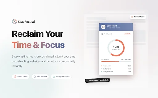 StayFocusd: Blokir Situs & Tingkatkan Produktivitas Anda - Screenshot 1