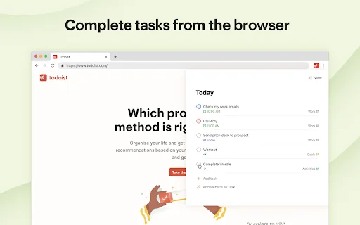Download Todoist untuk Chrome – Kelola Tugas & Jadwal Anda - Screenshot 3