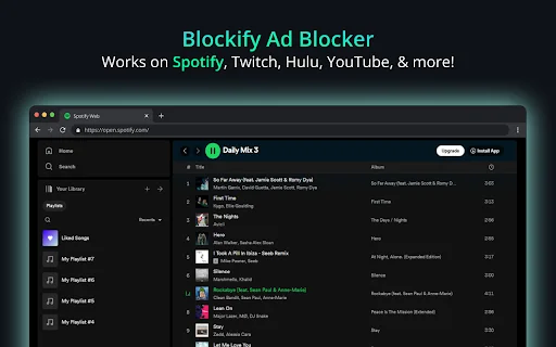Unduh Blockify Spotify Ad Blocker Terbaru – Bebas Iklan Gratis - Screenshot 1