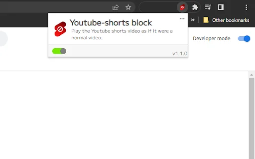Download Youtube-shorts block Terbaru – Ubah Shorts ke Video Biasa - Screenshot 2