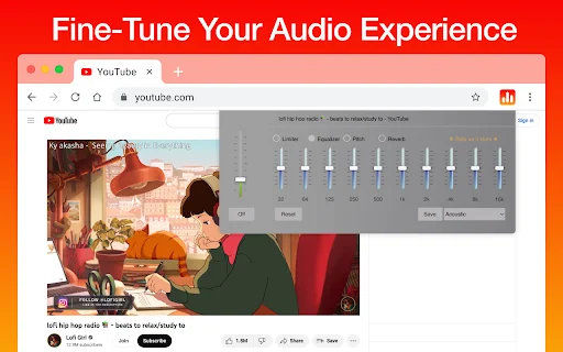 Music Equalizer & Bass Booster – Penguat Audio Chrome Terbaik - Screenshot 1