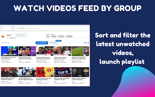 PocketTube: Kelola Subscription YouTube dengan Mudah & Efisien - Screenshot 4