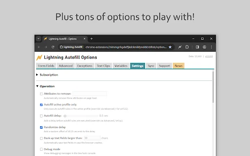 Lightning Autofill: Isi Formulir Otomatis Tercepat & Efisien - Screenshot 4