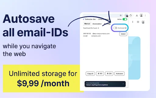 Download Email Extractor Terbaru – Ekstrak Email Otomatis - Screenshot 3